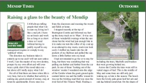 Column for Mendip Times June 2013