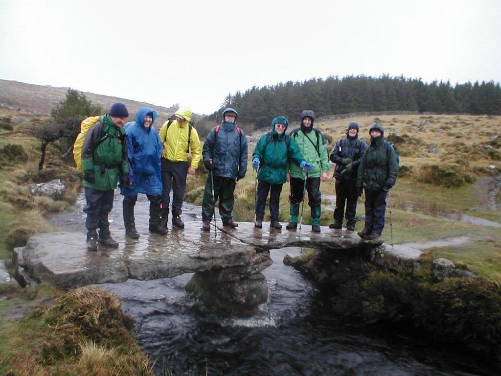 This photo was taken in late summer on Dartmoor. Its Mendip Hills Rangers on navigation training way back when!